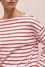 Australian Cotton Breton Stripe Long Sleeve T-shirt