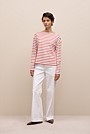 Australian Cotton Breton Stripe Long Sleeve T-shirt