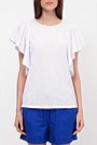 Frill Sleeve T-Shirt