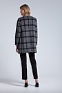 Sleek Check Coat