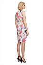 Art Print Silk Dress