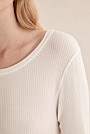 Rib Layering T-Shirt