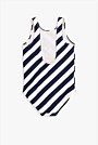 Teen Cherry Stripe Bather