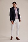 Slim Textured Weave Blazer