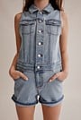 Denim Playsuit