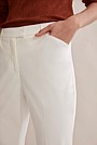 Crop Cotton Sateen Pant