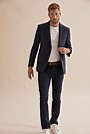 Regular Textured Linen Blazer