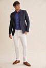 Slim Textured Blazer