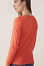 Organic Cotton Textured Spot T-Shirt