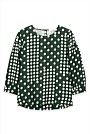 Block Spot Blouse