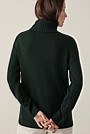 Merino Stitch Detail Roll Neck