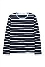 Organic Cotton Slub Stripe T-Shirt