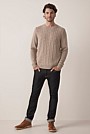 Cable Knit Crew Knit