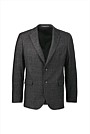 Regular Textured Windowpane Blazer