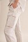 Linen Cargo Pant