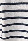 Tab Sleeve Stripe T-Shirt
