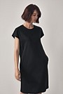 Cotton Interlock Short Sleeve Dress