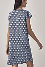 Linen Geometric Ikat Dress