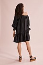 Frill Asymmetric Dress