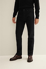 Regular Black Wash Jean