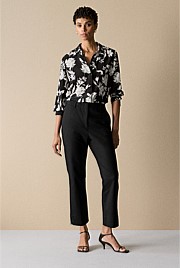 Tailored Straight Leg Pant
