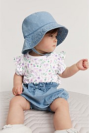 Organically Grown Cotton Chambray Bloomer