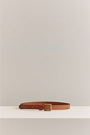 Leather Slim Belt
