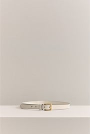 Leather Slim Belt