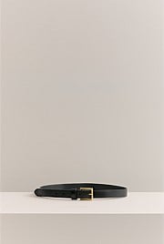 Leather Slim Belt