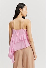 Ruffle Asymmetrical Cami