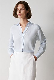 Silk Stripe Shirt