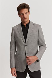 Regular Fit Birdseye Blazer