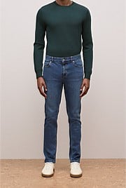 Modern Slim Mid Wash Jean