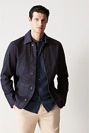 Regular Fit Refined Denim Jacket