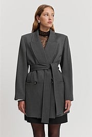 Relaxed Blazer Coat