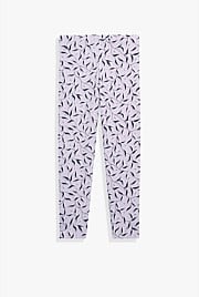 Organically Grown Cotton Blend Leaf Legging