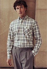 Regular Fit Twill Modern Check Shirt