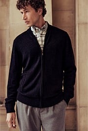 Australian Merino Bomber Jacket