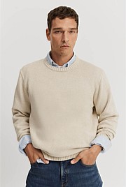 Australian Cotton Crew Knit