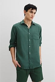 Organically Grown Linen Regular Fit Shirt