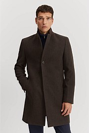 Wool Blend Crombie