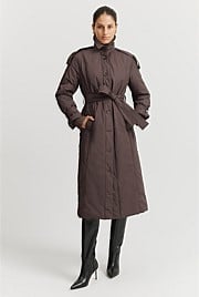 Padded Trench Coat