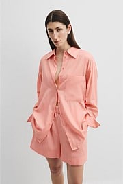 Long Sleeve Voile Shirt