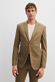 Regular Fit Lyocell Blend Jacket