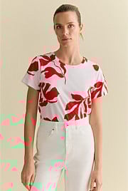 Cotton Shadow Palm T-shirt