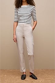 Cotton Blend Bi-stretch Pant