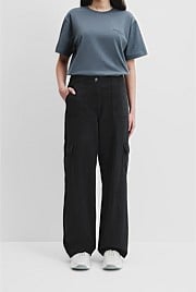 Teen Australian Cotton Blend Denim Cargo Pant