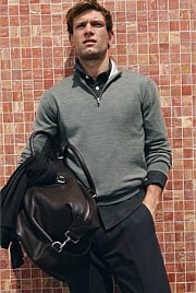 Australian Merino Wool Half Zip Knit