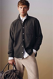 Relaxed Fit Heavy Brushed Shirt