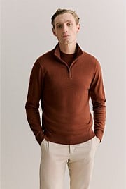 Merino Half Zip